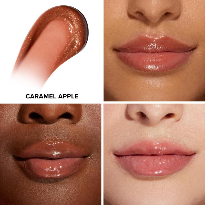 Too Faced Lip Injection Maximum Plump Lip Gloss - Caramel Apple Scented with Shimmer 