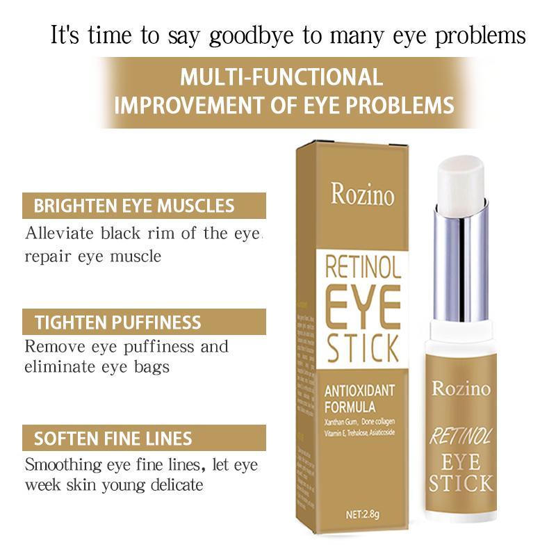 Retinol Eye Stick, Moisturizing Eye Stick, Makes Wrinkles Appear Reduced, Eye Care Products