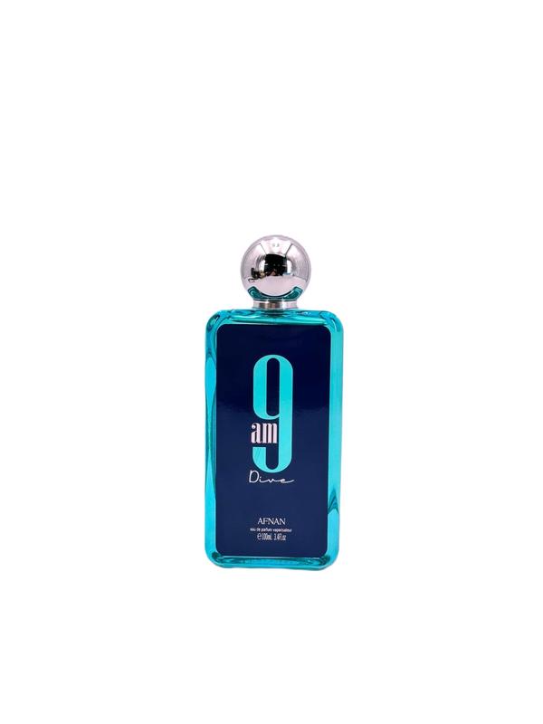 AFNAN 9 AM DIVE FOR UNISEX & 9 PM EAU DE PARFUM SPRAY 3.4FL.OZ FOR MEN COMBO SET