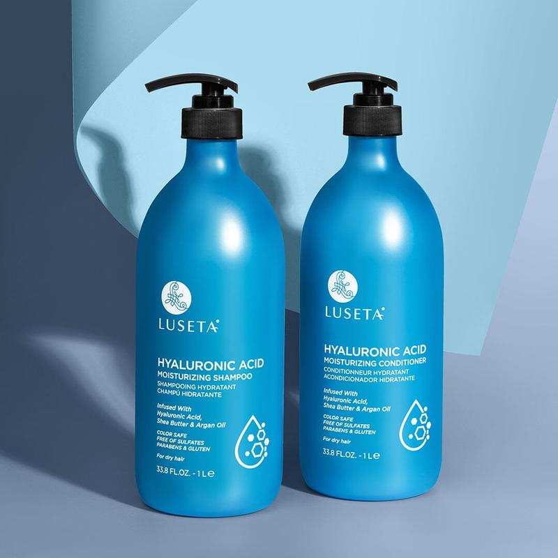 Luseta Hyaluronic Acid Moisturizing Shampoo and Conditioner Set