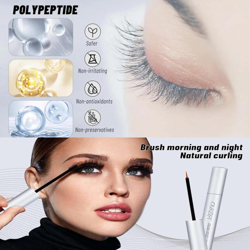 Eyelash Strengthening Serum, for Longer, Thicker Eyelashes & Brows Eye Lash Serum, Professional Eye Lash Care Product