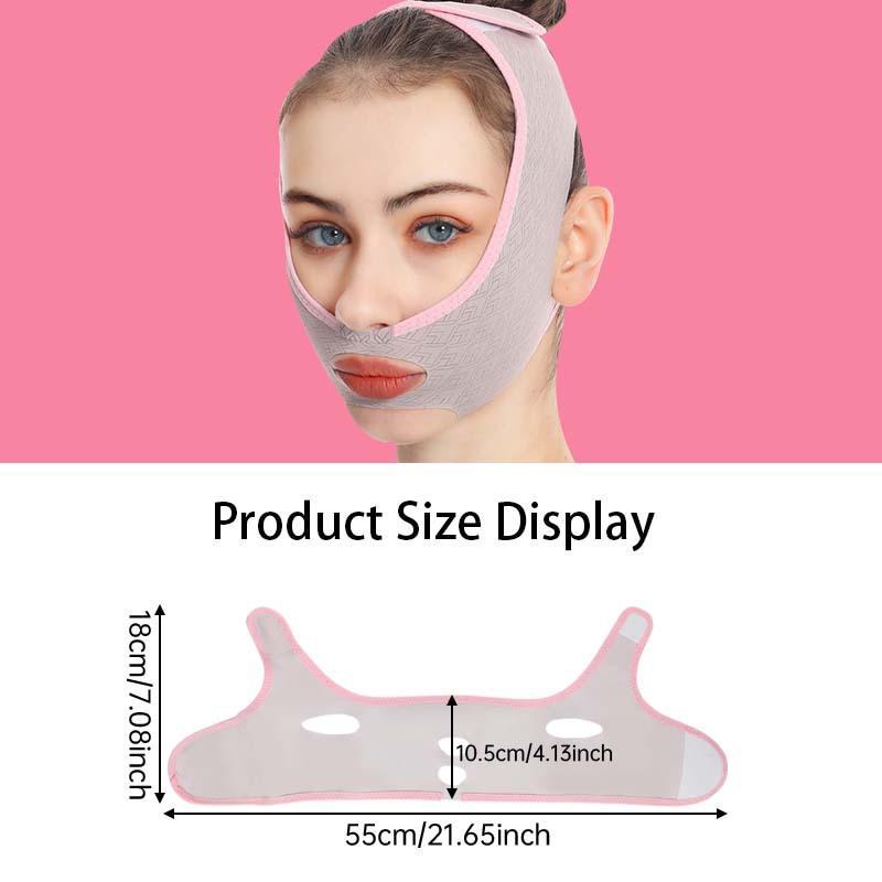 V-shaped Face Bandage, Reusable Face Bandage, Face Lifting & Tightening Face Bandage, Facial Skin Care Tool