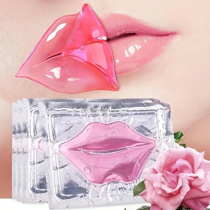 Collagen Lip Mask, 20pcs set Moisturizing Lip Care Patches, Hydrating Lip Care Mask, Lip Care Product for Women & Girls, Christmas Gift