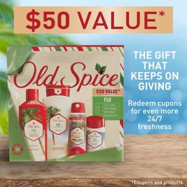 Old Spice Holiday Gift Pack for Men