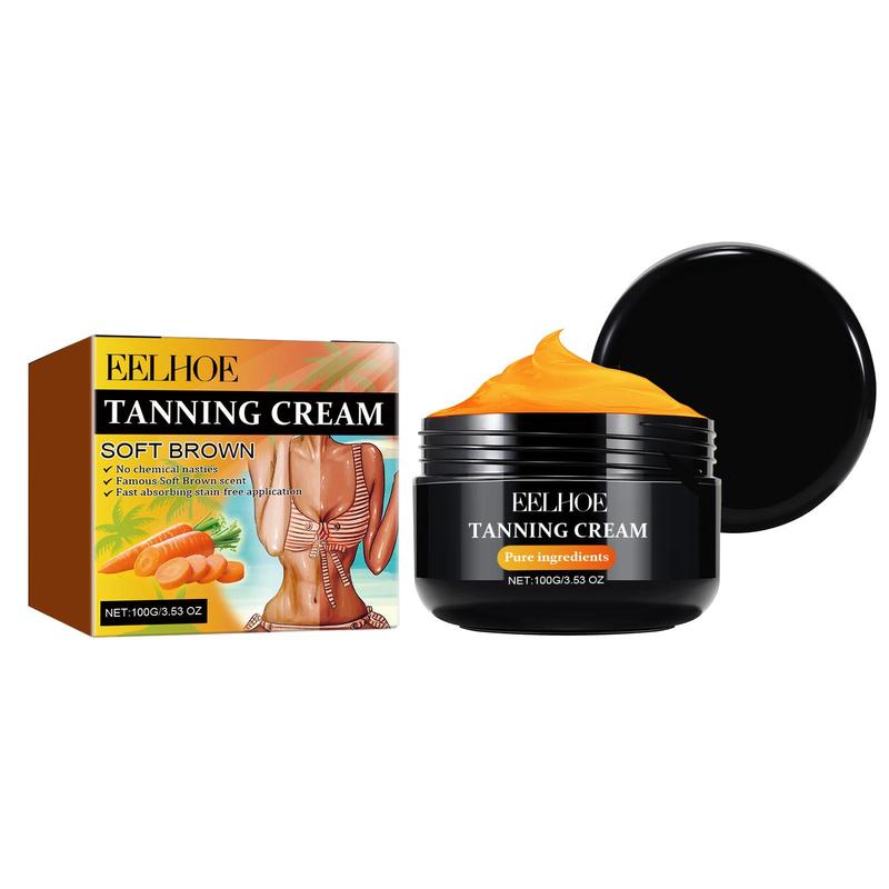 Natural Sunless Tanning Cream, Moisturizing Skin Body Cream, Body Care Product For Women & Men