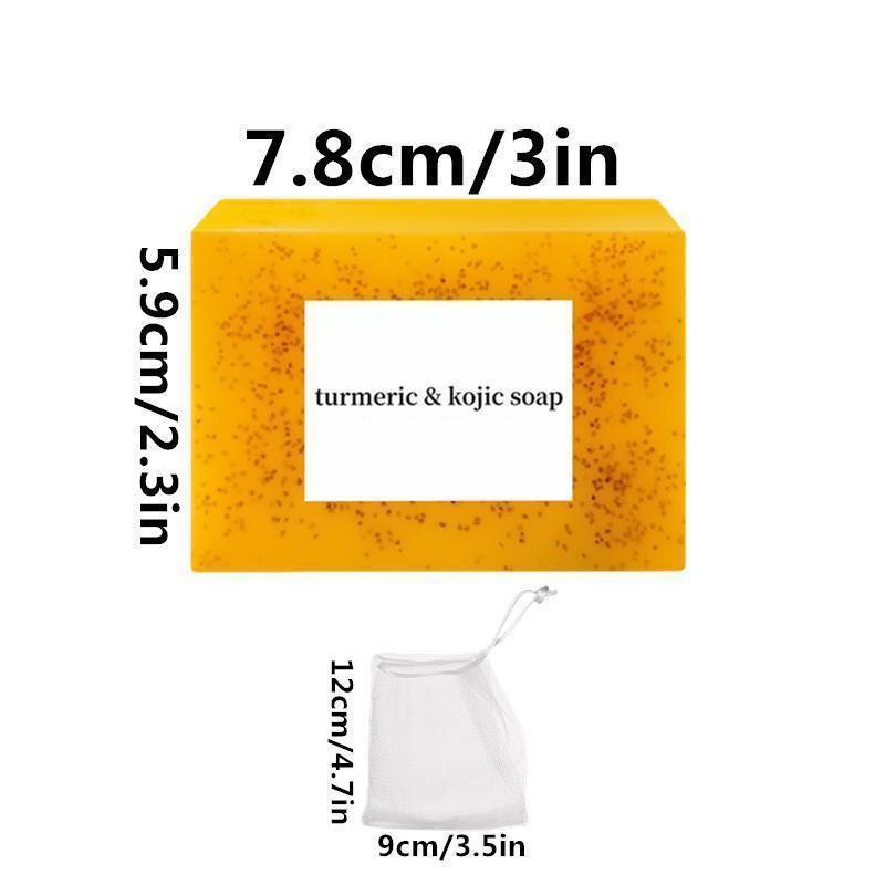 Lemon Turmeric Kojic Acid Soap Lemon Kojic Acid Soap Bar Turmeric Soap Bar Kojic Acid Soap for Face