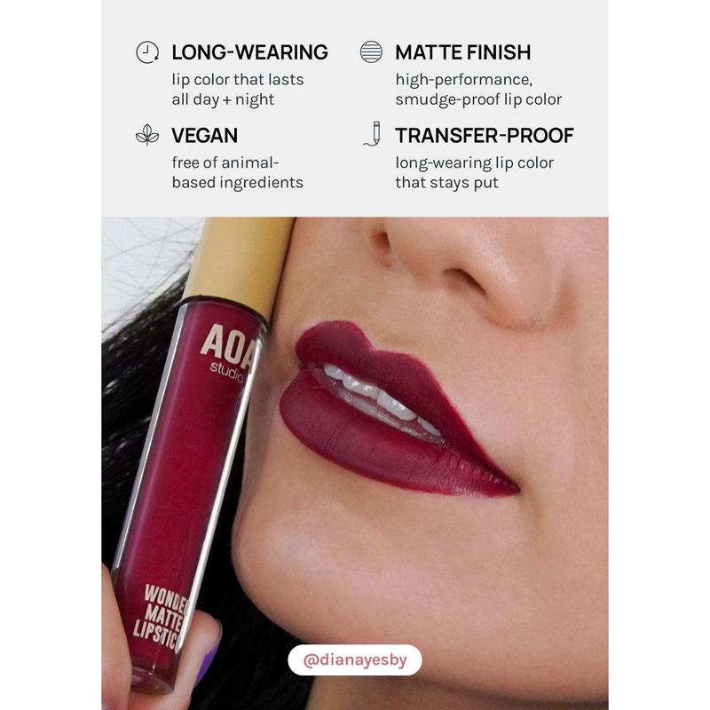 AOA Wonder Matte Liquid Lipsticks