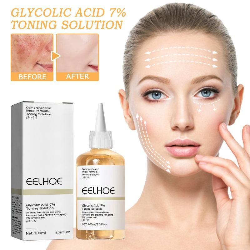 7% Glycolic Acid Toner, Deeply Moisturizing Facial Toner, Hydrating Facial Toner, Gentle Skin Care Product for All Skin Types