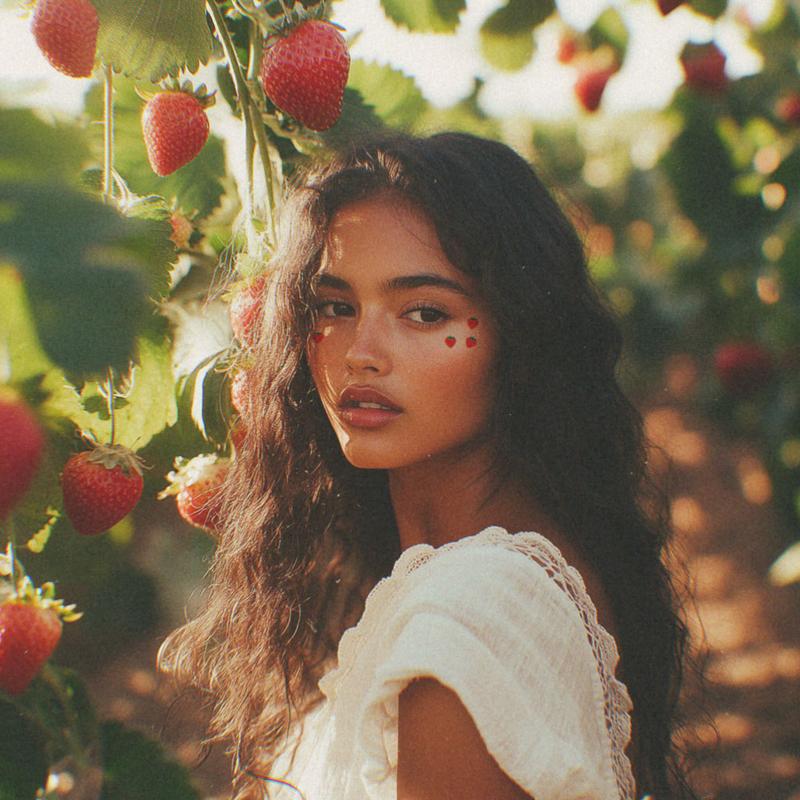 Strawberry Speckles Patches