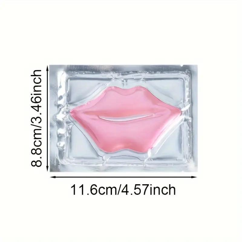 Collagen Lip Mask, 20pcs set Moisturizing Lip Care Patches, Hydrating Lip Care Mask, Lip Care Product for Women & Girls, Christmas Gift