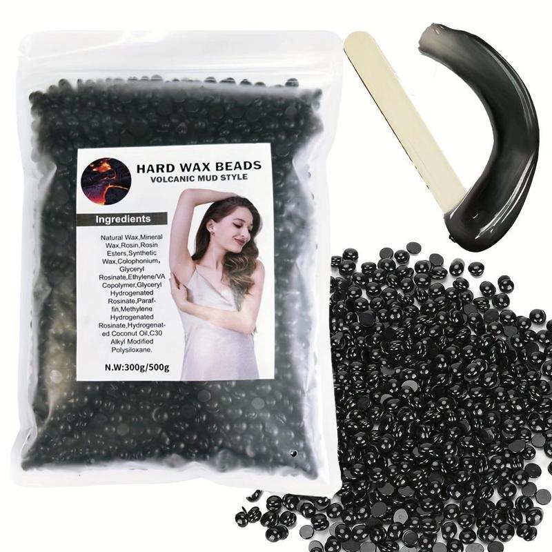 Hard Wax Beads, Natural Painless & Hypoallergenic Hair Removal Wax Beads, Suitable for Whole Body, Legs, Arms and Back