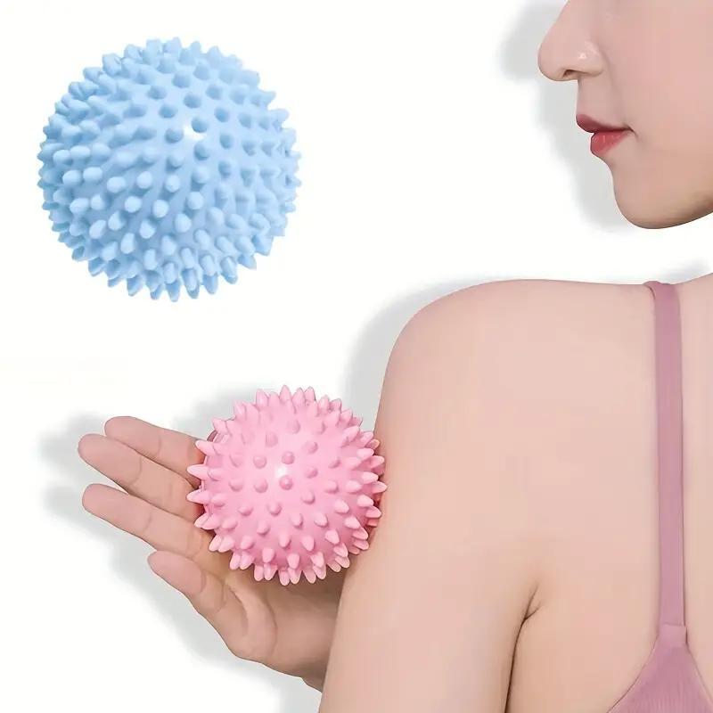 Random Color Hard Spiky Ball, 1 Count Muscle Relaxation Massage Ball for Foot & Back, Sports Massage Accessories for Home Gym