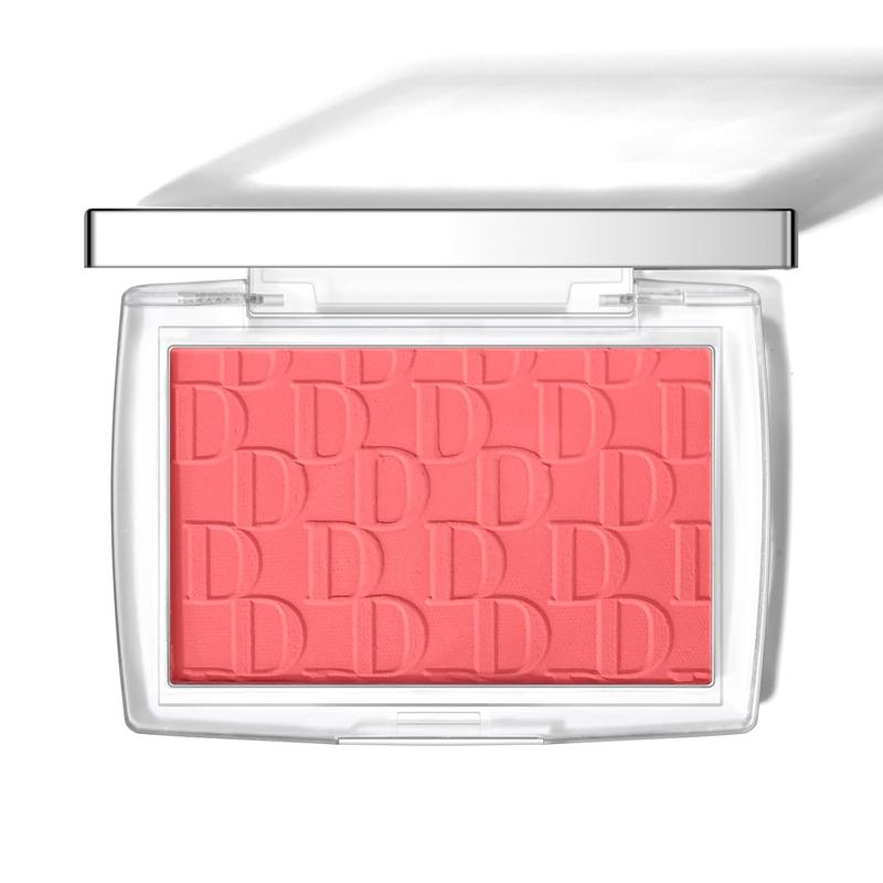 Powder Blush, Radiant Glow Face Blusher, Blendable Formula, Lasting Moisturizing, Ultra Fine Lightweight Texture, Cherry