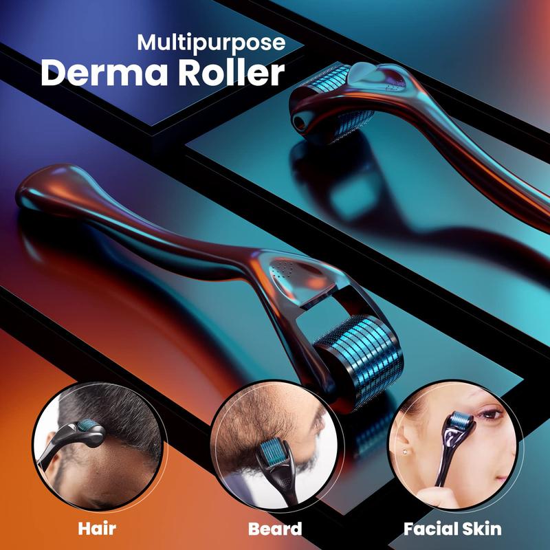 Derma Roller for Hair Beard Facial Skin Face 540 Microneedle 0.25mm Cosmetic Beauty Instrument