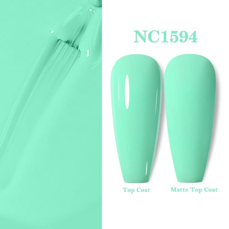 Summer Pastel Color Gel Nail Polish for Music Festival Makeup, 1 Count Long Lasting Quick Dry Nail Art DIY For Women & Girls