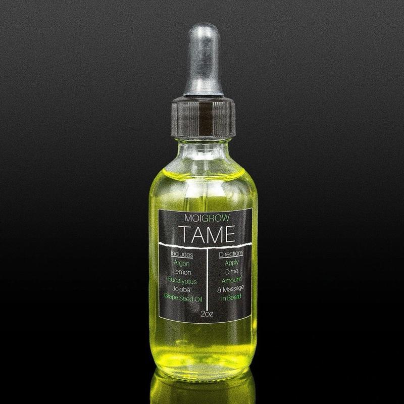 Tame Beard Growth Oil for Men - Promotes Hair and Beard Growth