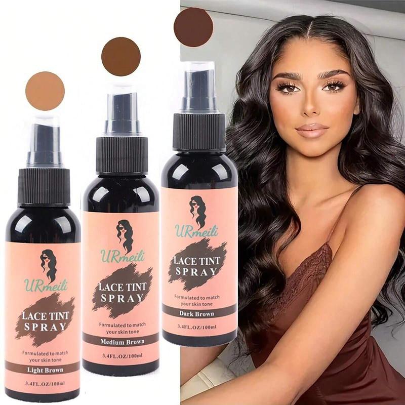 Lace Tint Spray, Hair Color Liquid, Hair Color Product Perfect for Lace Front Wigs