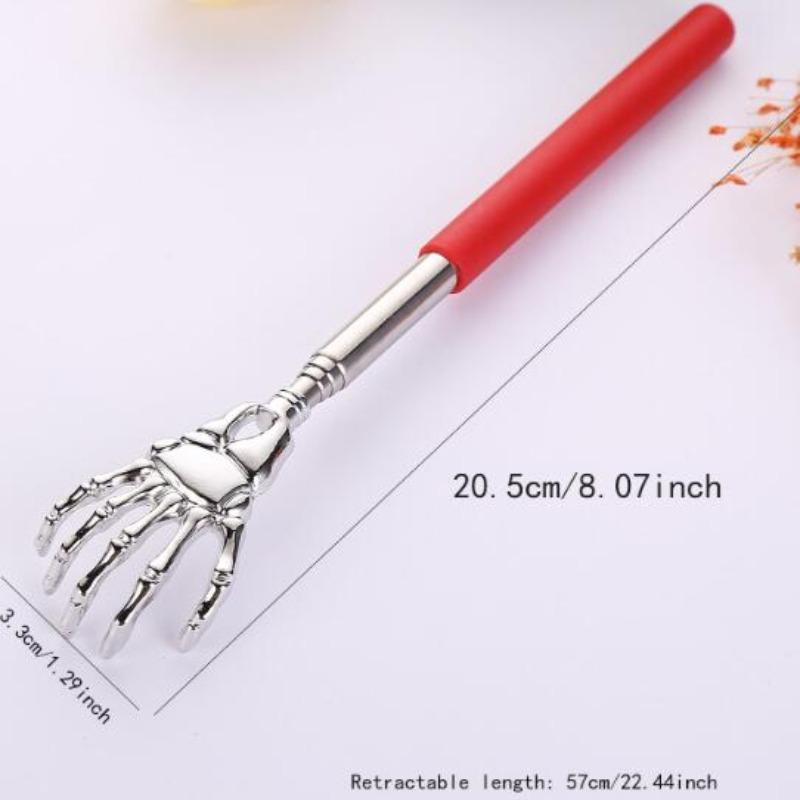 Random Color Retractable Scratcher, Stainless Steel Retractable Scratcher, Retractable Scratcher Tool, Universal Hand Tool for Daily Use