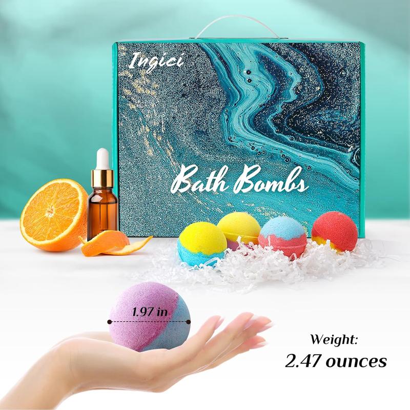 Bath Bombs for Women Gifts Set - 20Pcs Natural Organic Essential Oils Handmade Bubble Bath Bombs for Kids, Self Care Gifts for Women, Birthday Gifts for Women Her Mom