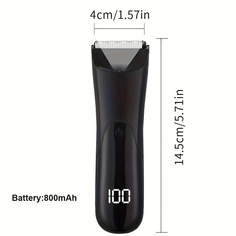 Electric Hair Trimmer, 1 Box Men's Body Hair Trimmer, Durable Ceramic Blade for Smooth Shaving, Perfect Gift Idea for Men, Christmas Gift, Winter Gift, Thanksgiving Gifts