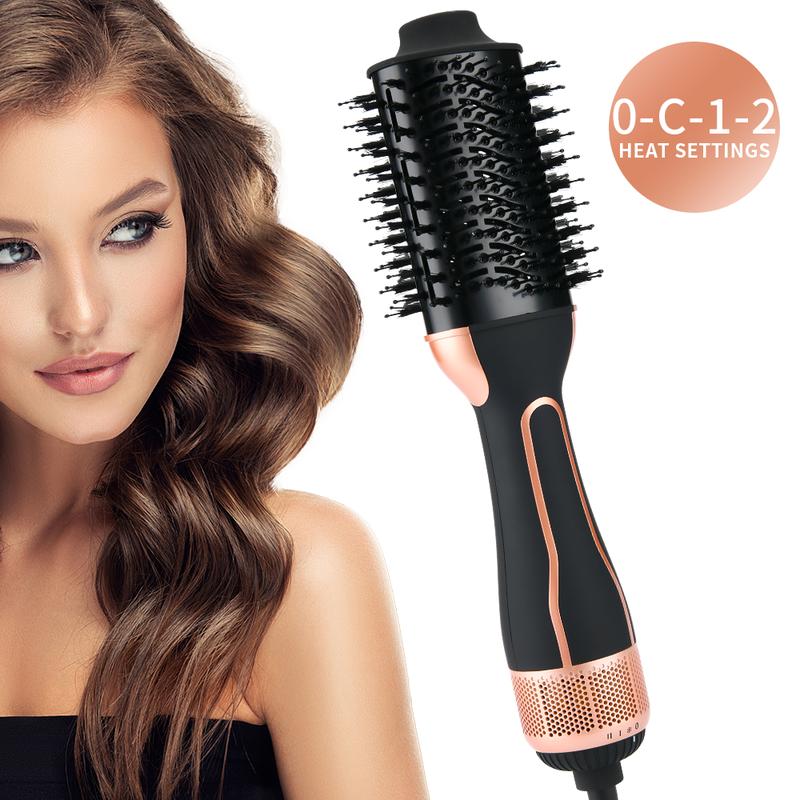 Wholesale 3 in 1 Electric blow dry Brush One Step Hair Dryer 1000W High Power Hot Air Volumizer Comb Professional hot air Brush