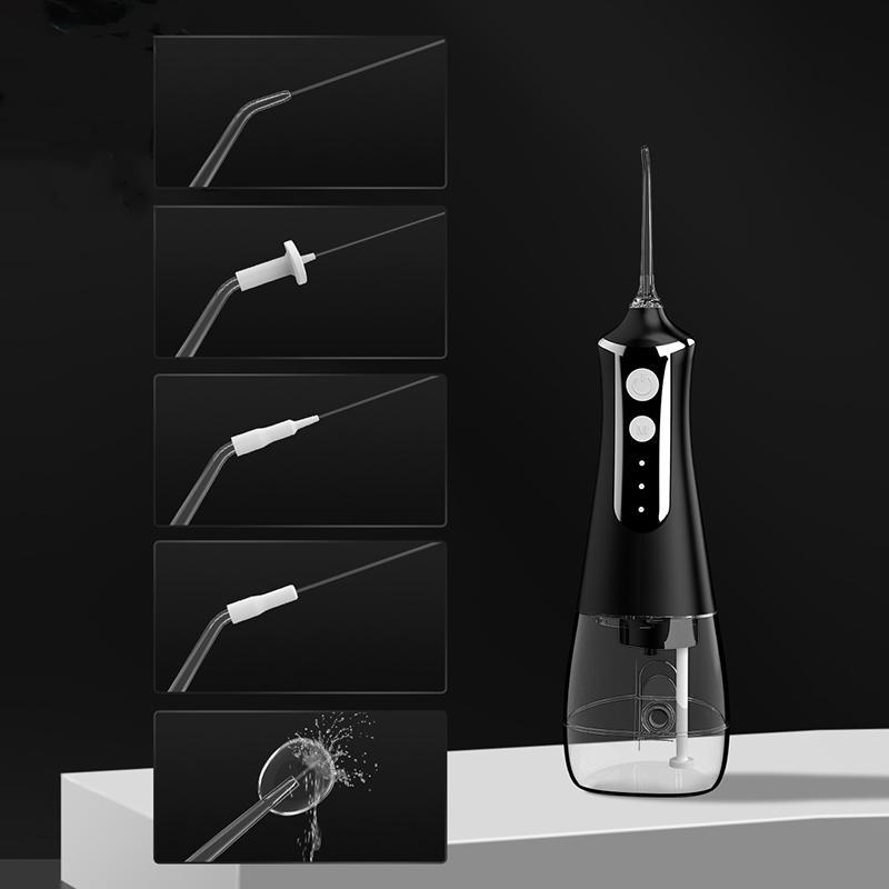 Portable Electric Oral Irrigator, 1 Box Rechargeable Oral Irrigators and Accessories, Oral Care Tools for Home and Travel