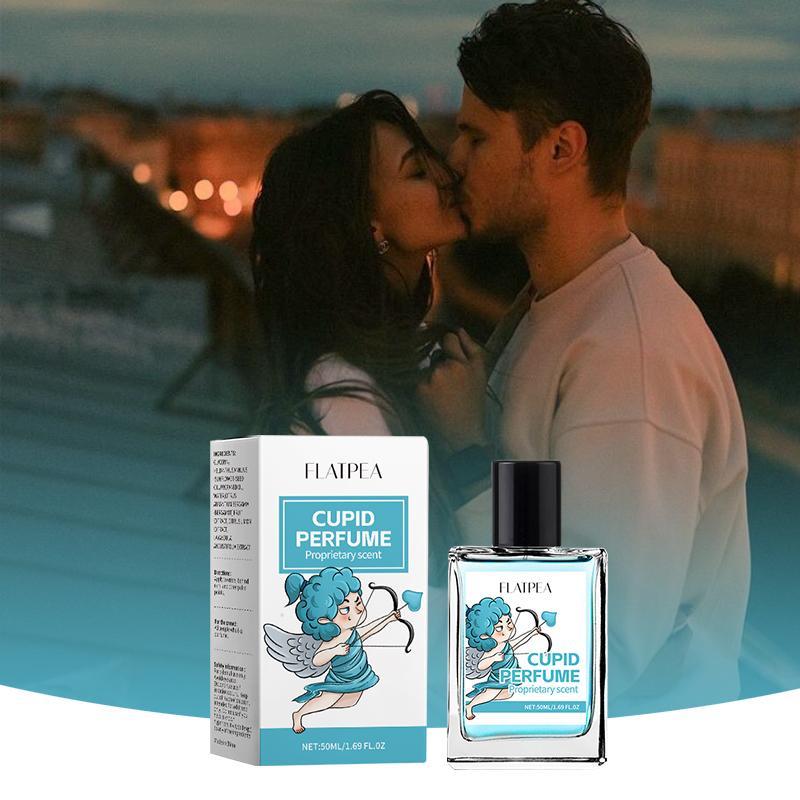 Cupid Perfume, 2 Counts set Long Lasting Romantic Cupid Perfume, Men's Classic Cologne Perfume, Enhance Confidence Perfume, Perfect Gift for Men, Christmas Gift