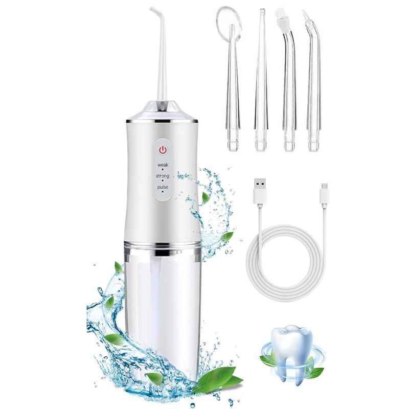 Water Flosser, Portable Rechargeable Oral Irrigator – 4 Modes, USB Charging, Teeth and Gum Health,Ideal for Home & Travel