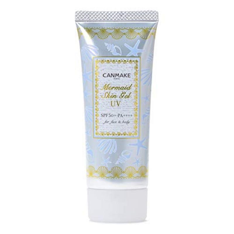 CANMAKE Mermaid Skin Gel UV Sunscreen SPF 50+ PA++++ Facial Lightweight