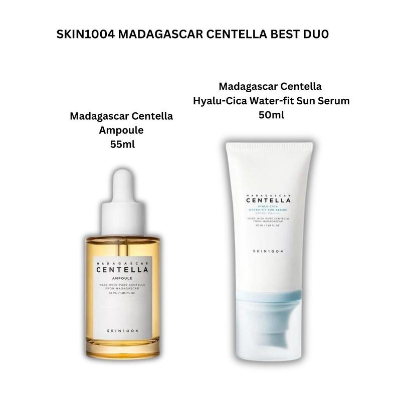 [SKIN1004] MADAGASCAR CENTELLA BEST DUO (AMPOULE, SUN SERUM)