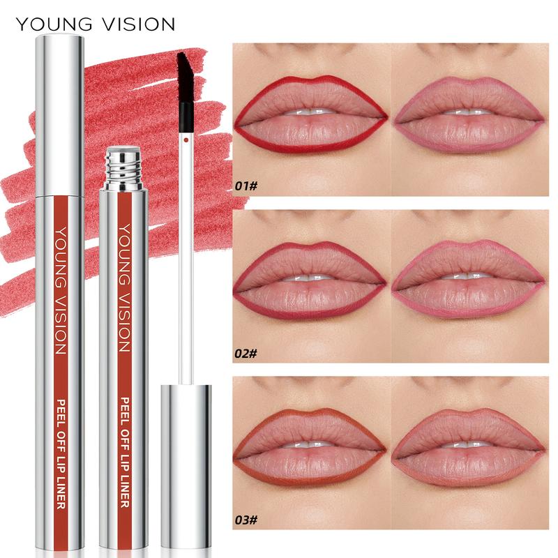 YOUNG VISION lip stain peel off lip liner Matte, Smudge-Proof & Long-Lasting | Perfect Lip Definition lip  colors