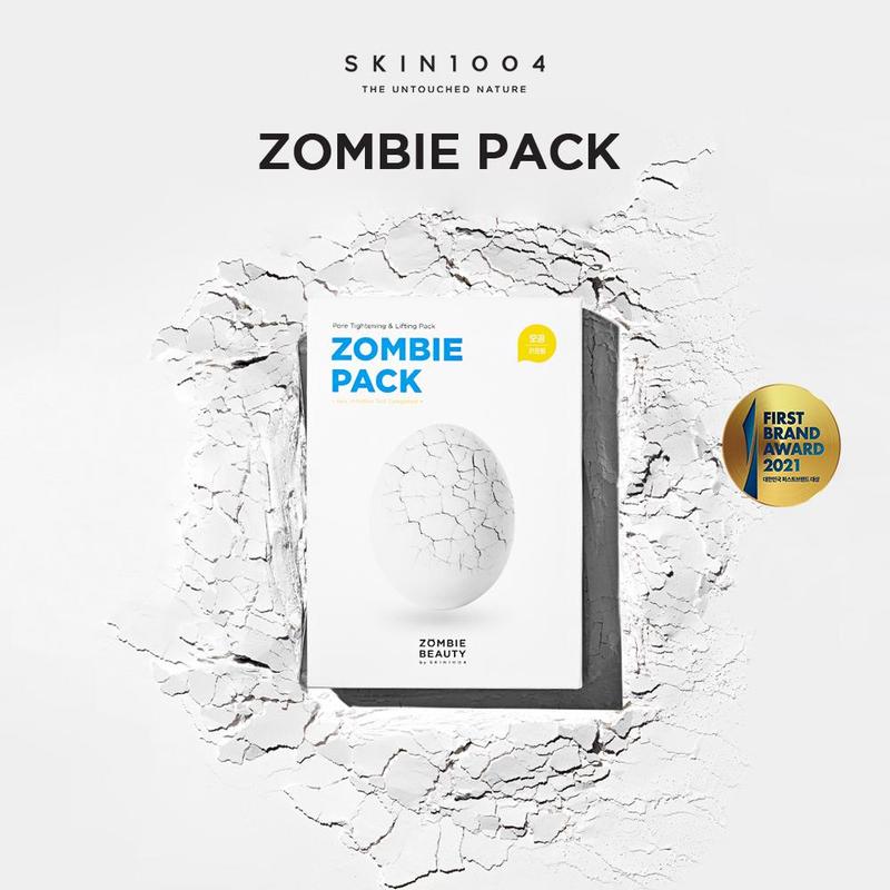 [SKIN1004 Official Shop] Zombie & Mummy Pack Duo, Comfort Skincare Face Mask for Gift, Applicator Brush Facial Powder for Smooth Skin Repair