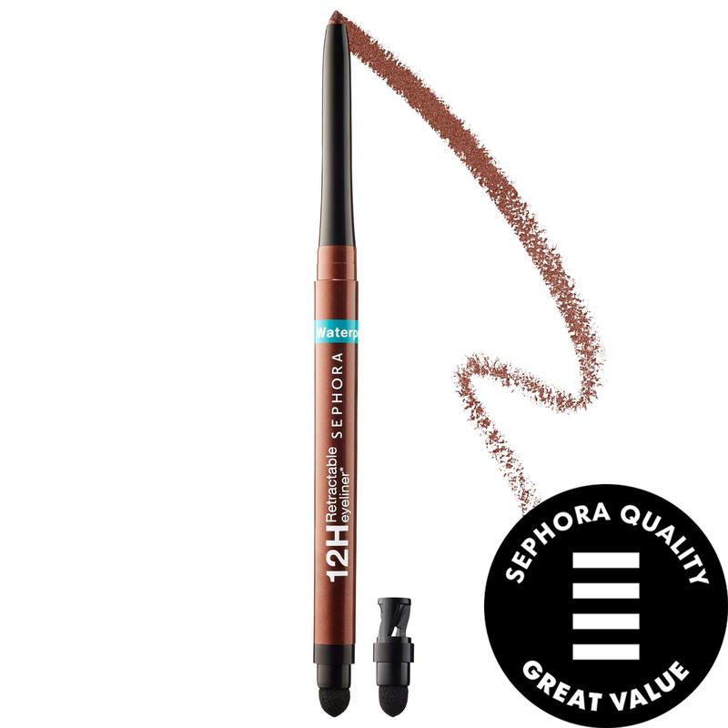 Waterproof 12HR Retractable Eyeliner Pencil