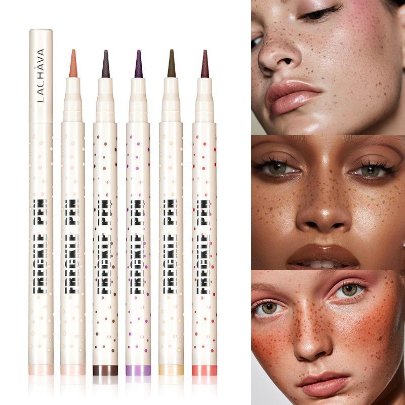 Long Lasting Freckle Pen, 1 Count Natural Simulation Freckle Pen, Easy Coloring Freckle Makeup Pen, Makeup Tool for Women & Girls