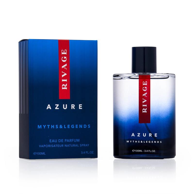 Cologne Rivage Azure Eau De Parfum 3.4FL OZ 100Ml fragrance-Amber, Woody, Vanilla