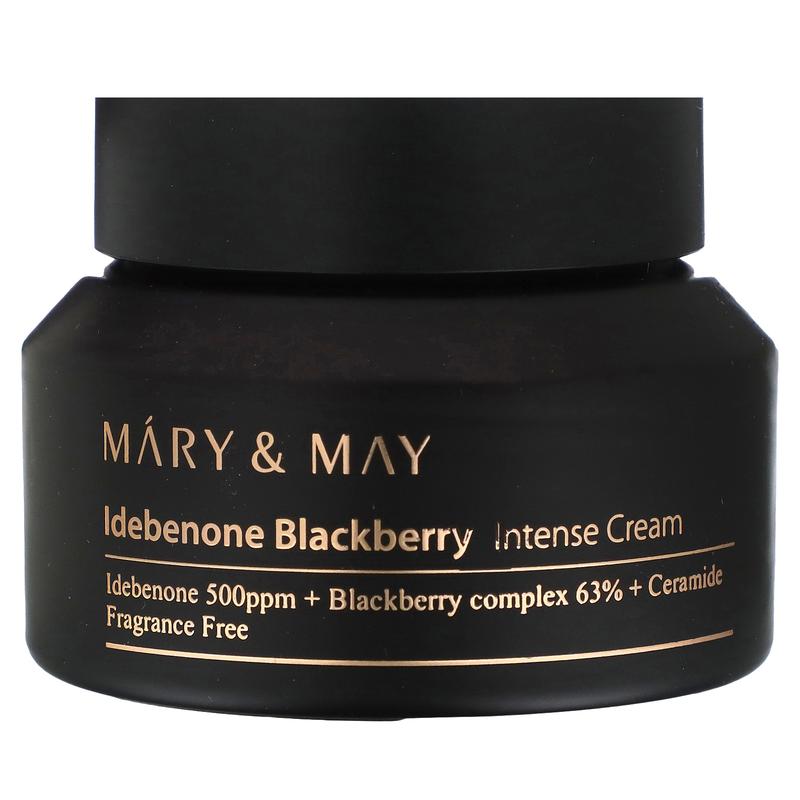 Mary & May Idebenone Blackberry Intense Cream, 2.46 oz (70 g)