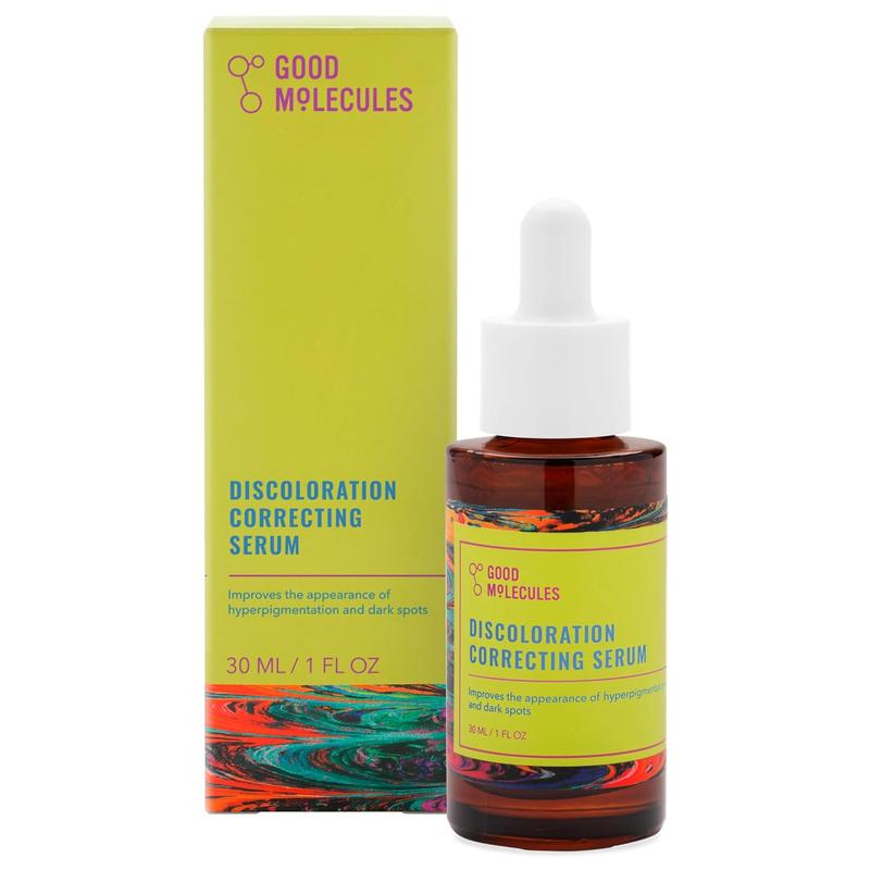 Good Molecules Discoloration Correcting Serum - Tranexamic Acid and Niacinamide for Dark Spots, Sun Damage, and Age Spots - Skincare Face Good Molecules Good Molecules