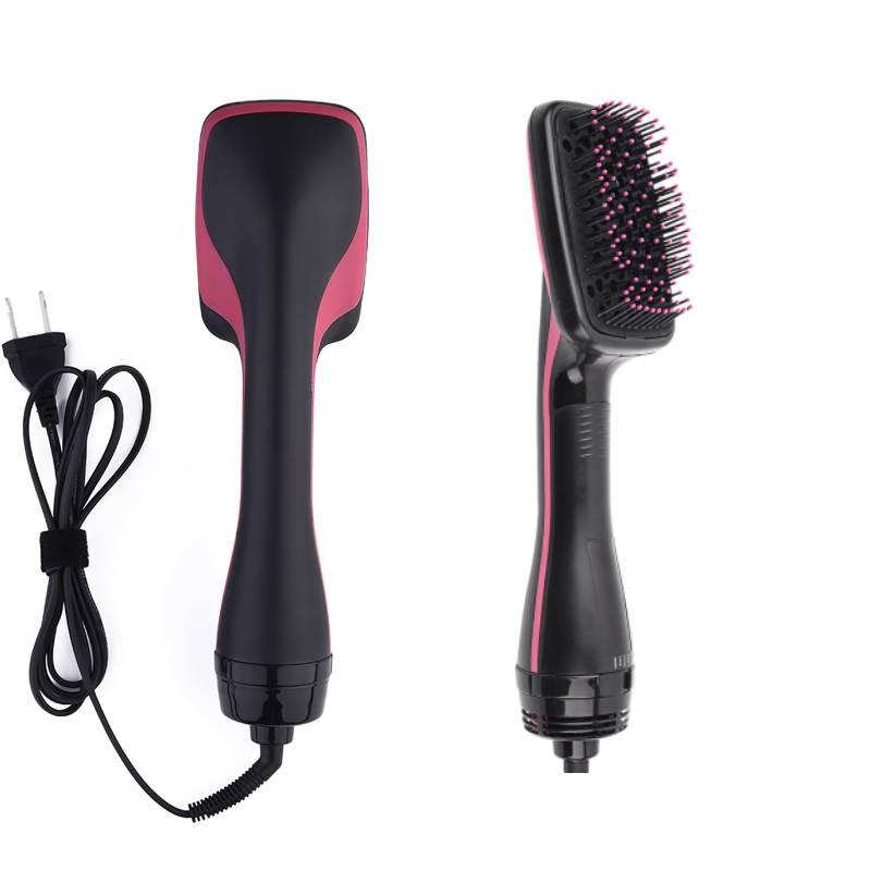 2 in 1 Multifunctional  Anion Hair Dryer Brush Comb Styler Hairdressing Tool US Plug Comfort