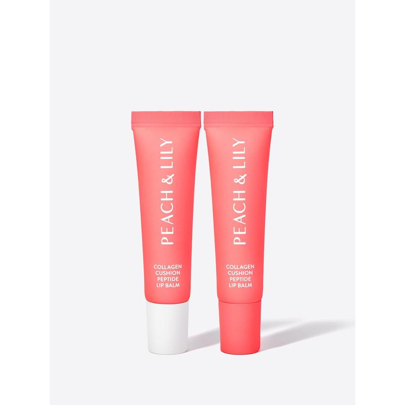 [Peach & Lily] Collagen Peptide Lip Balm (2 Shades) - Hydrating Skincare & Smooth Lip Cream