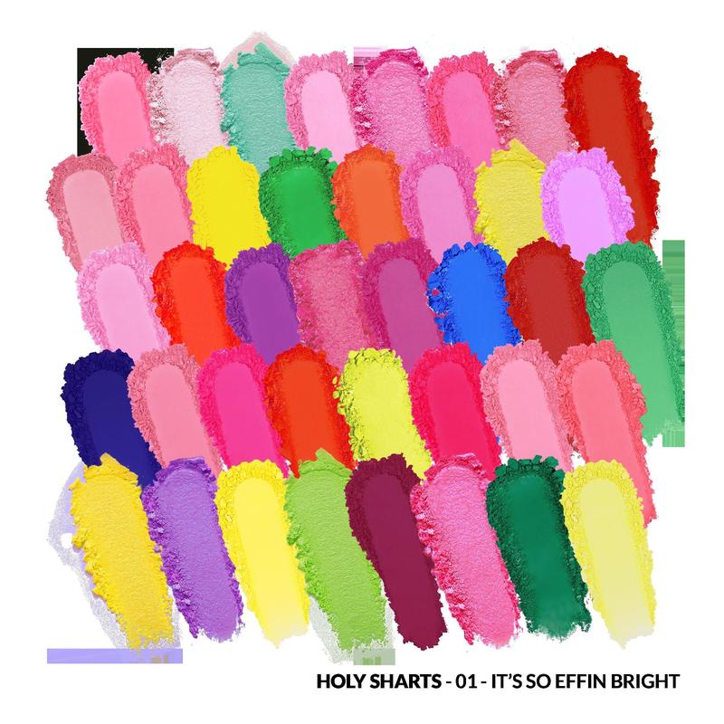 KimChi Chic Holy Sharts 40-Shade Neon Eyeshadow Palette