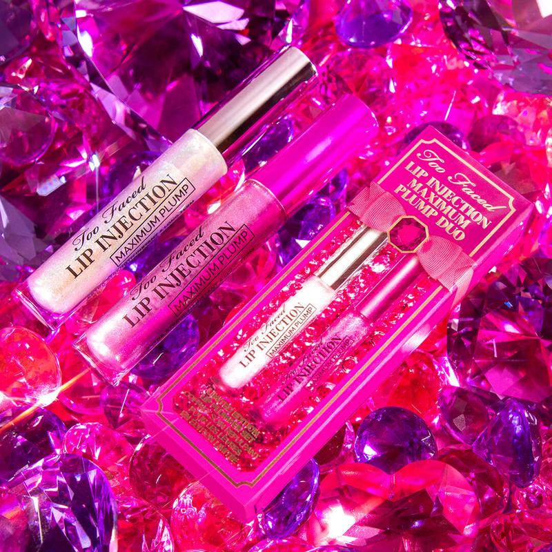 Too Faced Lip Injection Maximum Plump Lip Gloss Duo - Shimmer Lip Gift