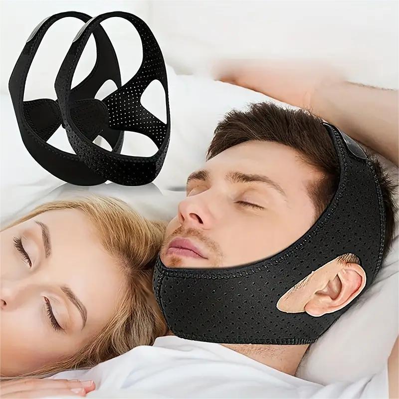 Anti Snoring Skincare Mouth Strap, 2 Counts set Breathable Mouth Strap, Sleeping Mouth Strap, Comfortable Lightweight Mouth Strap, Mouth Strap for Men & Women, Skin Care Products, Christmas Gift