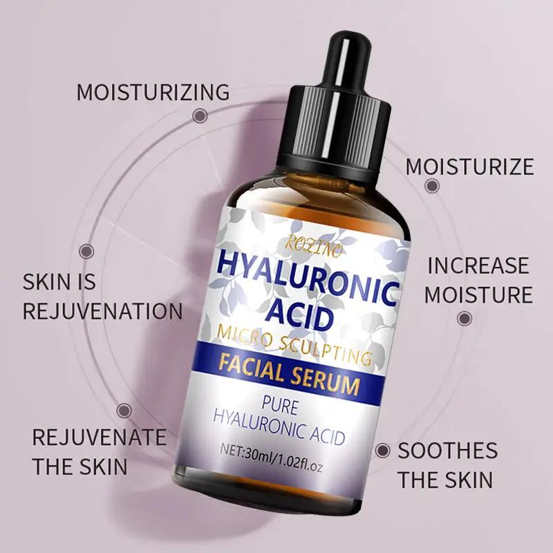 Hyaluronic Acid Facial Serum, Moisturizing & Firming Facial Essence, Firming Facial Skin, Hydrating and Desalting Skin Lines and Making Skin More Tender