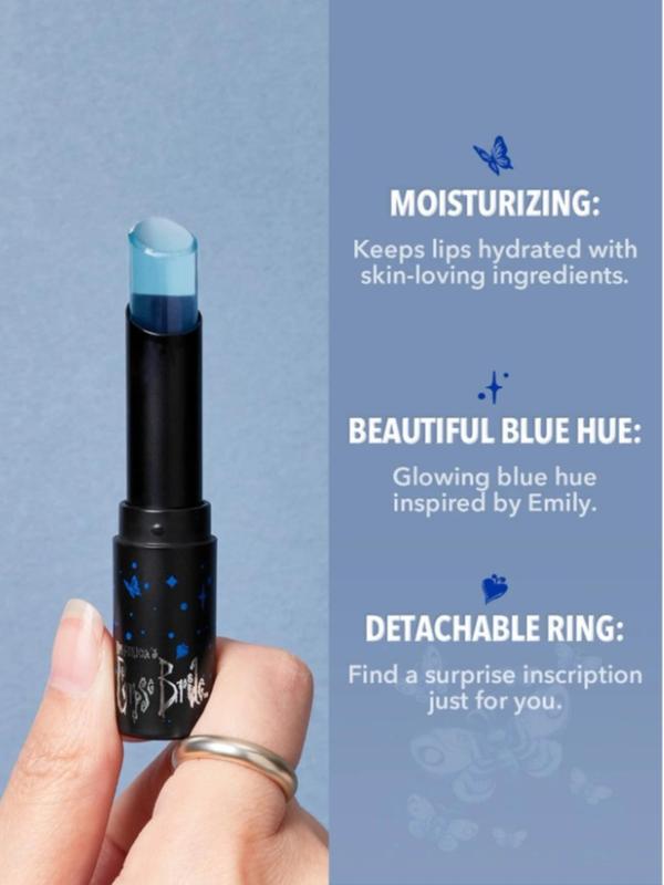 Corpse Bride SHEGLAM Ethereal Glow Lip Balm - Blue Lip Care for Comfort and Skincare