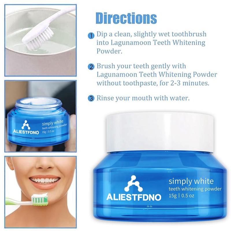 Teeth Whitening Powder | Instant whitening and stain removal for oral health