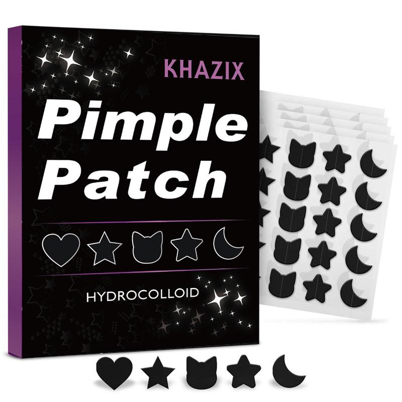 Star & Heart & Moon & Cat Shaped Pimple Patch, 250pcs box Hydrocolloid Acne Cover Patches, Waterproof Face Acne Patches, Facial Skin Care Products