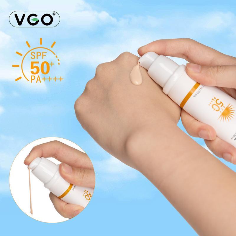 VGO-Hydrating Clear Sunscreen Spray  SPF50+++  Quick film-forming Lightweight and moisturizing Easy to spread-A Facial Skincare Skin Repair