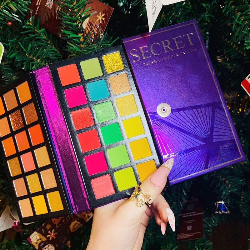 Unleash Your Creativity with 72 Colors Ultra Secret Eyeshadow Palette! 4 in 1 Color Board with Matte, Shimmer, Glitter, and Nude. Natural All In One Makeup Palette. Blendable and Pigmented. Make Up Eye Shadow Pallet Gift Kit for a Stunning Look.