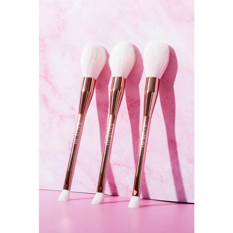 Pink Lily Beauty Blending Babe Dual Face & Eye Brush