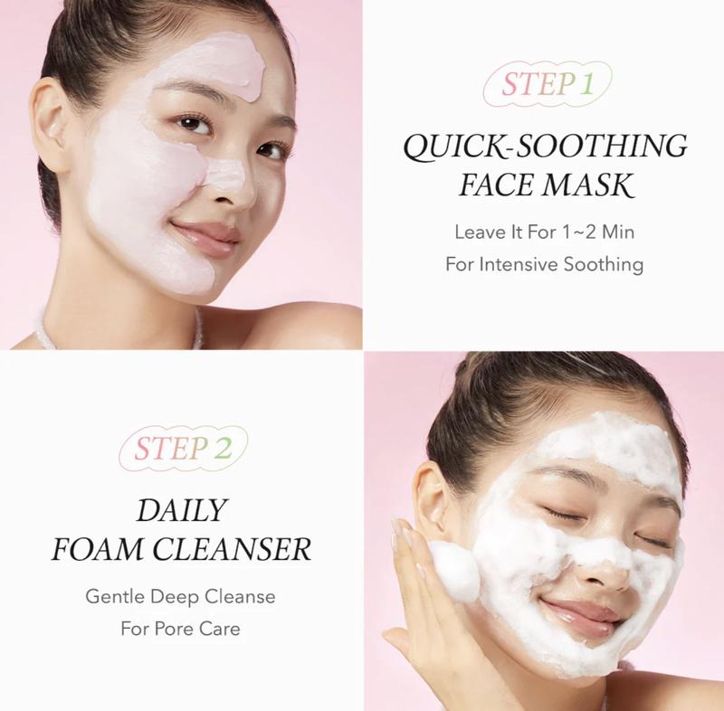 [APRILSKIN Official] 19M Pink Aloe Mask Cleanser (120g) | Bubble Soothing Mask to Foam with 72% Hydrating Ingredients | Kbeauty